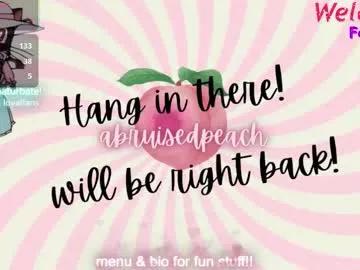 abruisedpeach from Chaturbate is Freechat