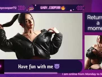 gaby_cooperr from Chaturbate is Freechat