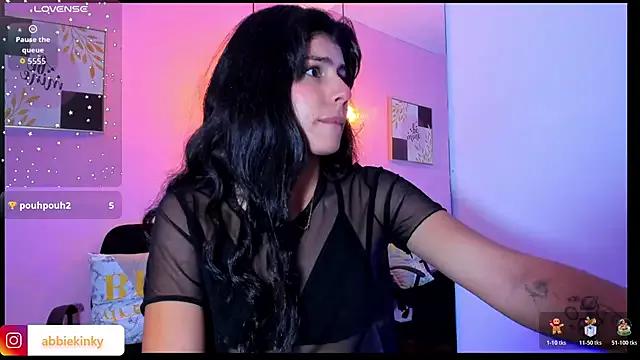 Abbiekinky from StripChat is Freechat