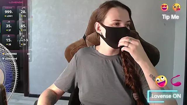 BlackM00n8 from StripChat is Freechat